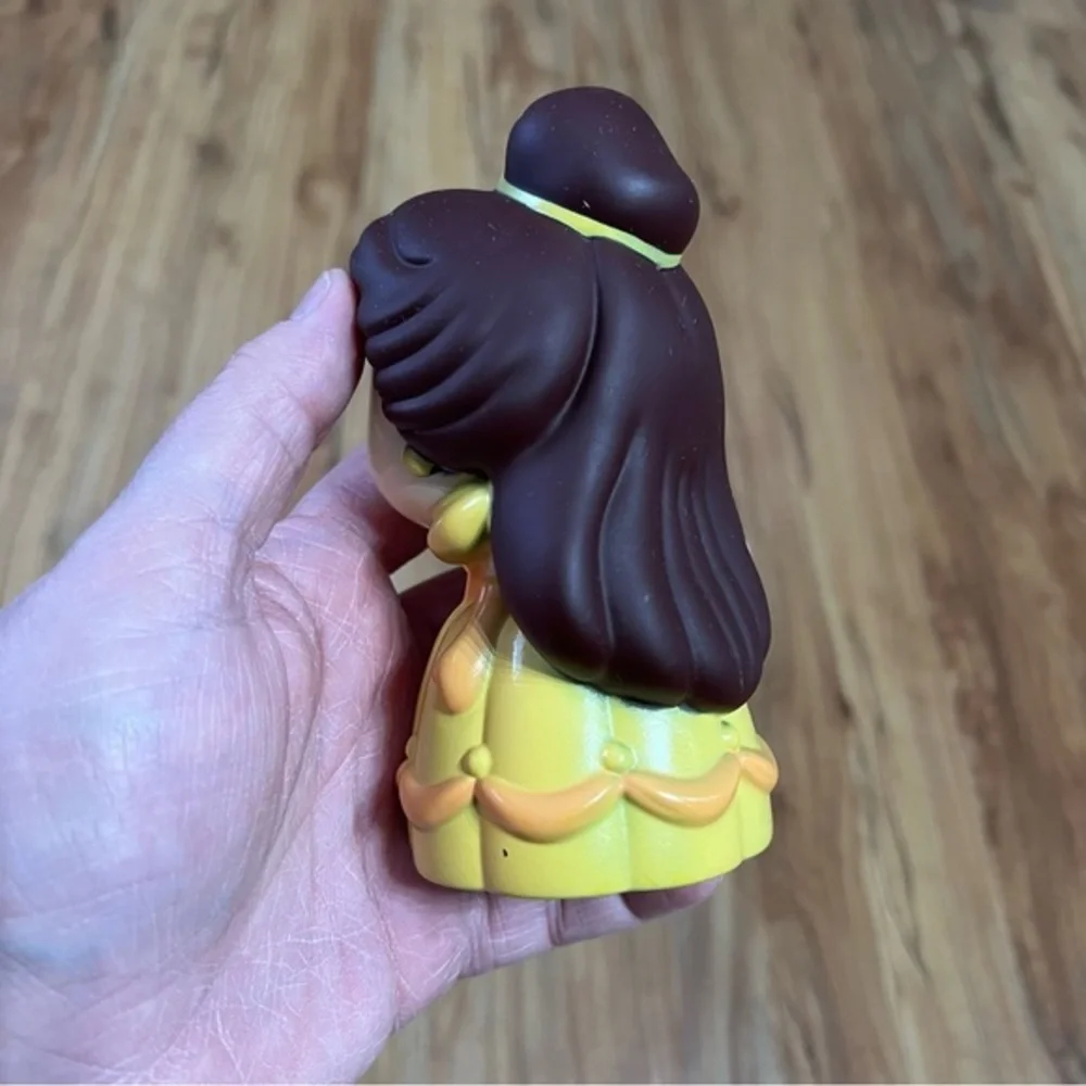 Disney‎ Princess 5” Vinyl Dolls Belle & Cinderella Beauty And The Beast Slipper